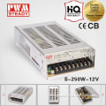 S-250-12 CE approved 250w12v18a single output switching power supply